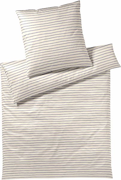 Elegante Bettwäsche "Lines" 2 Stk. tlg. angenehmes Hautgefühl günstig online kaufen