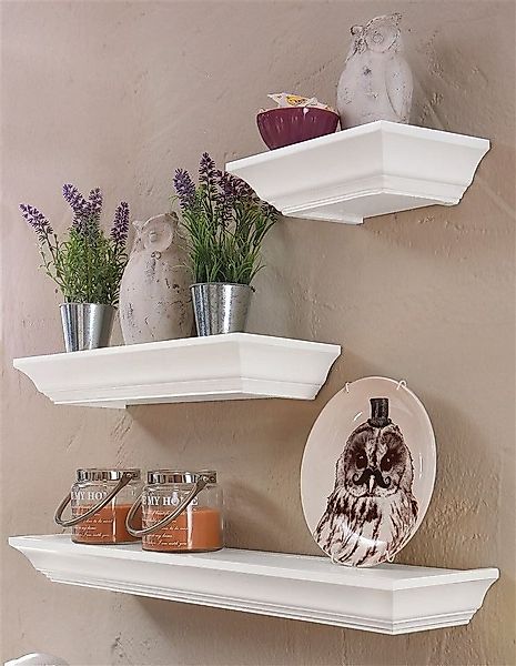 Home affaire Deko-Wandregal, Set 3-tlg., Wandkonsole, günstig online kaufen