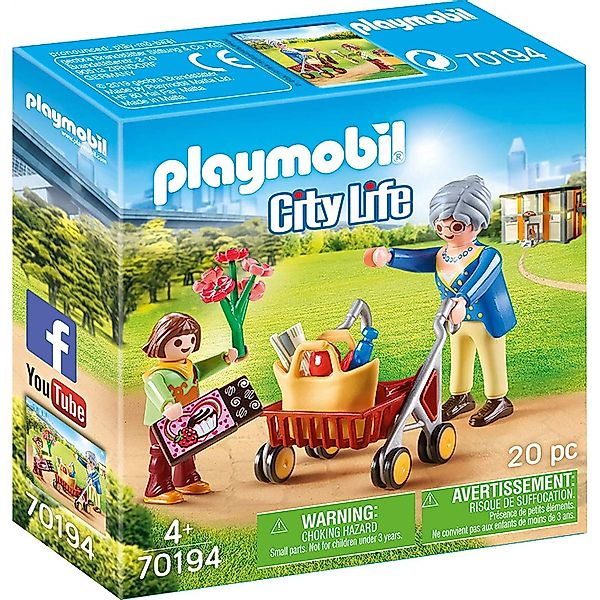 Playmobil® 70194 City Life Oma mit günstig online kaufen