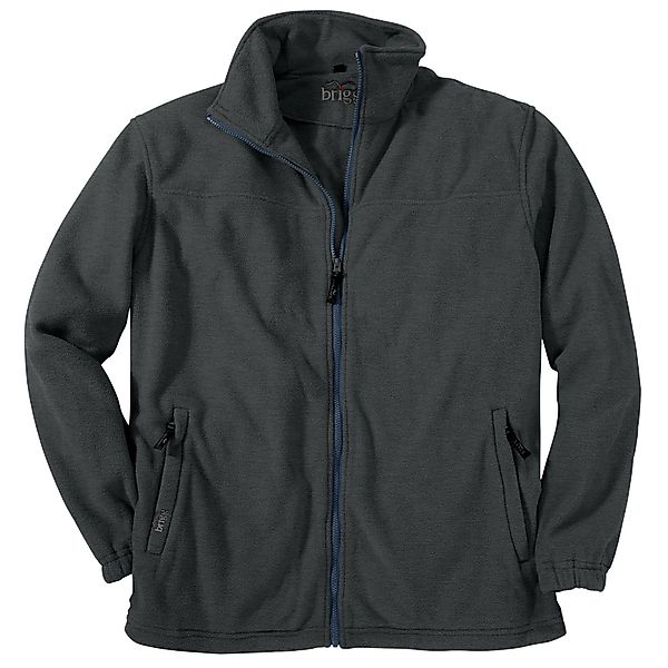 Brigg Fleecejacke Brigg Fleecejacke Übergröße anthrazit günstig online kaufen