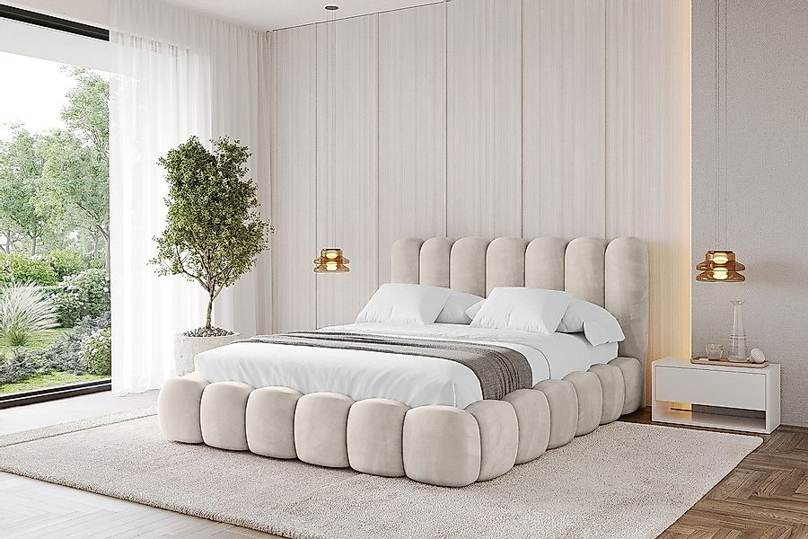 ALTDECOR Polsterbett SENA (Polsterbett mit Bettkasten günstig online kaufen