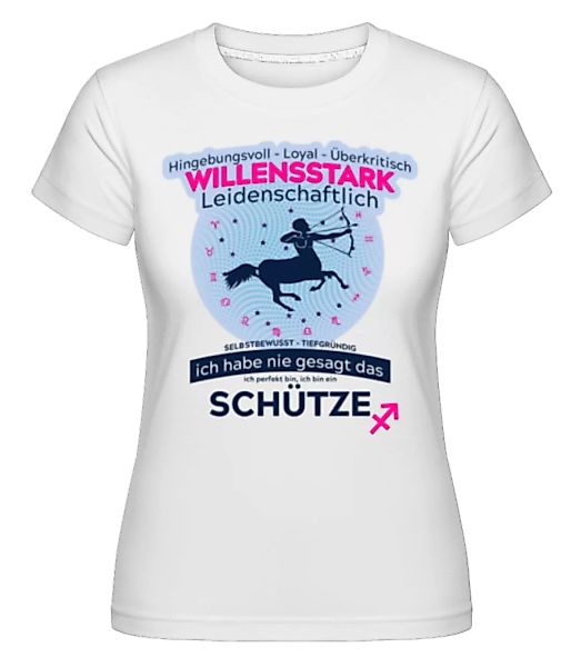 Sternzeichen Schütze · Shirtinator Frauen T-Shirt günstig online kaufen