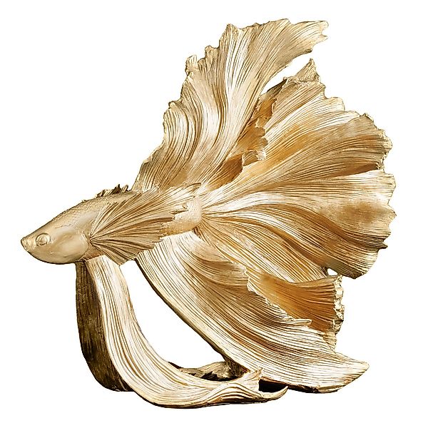 riess-ambiente Tierfigur CROWNTAIL 60cm gold (Einzelartikel, günstig online kaufen