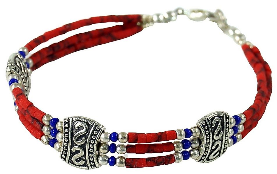 Guru-Shop Armreif Tibetschmuck Perlenarmband, Ethnoarmband,.. günstig online kaufen