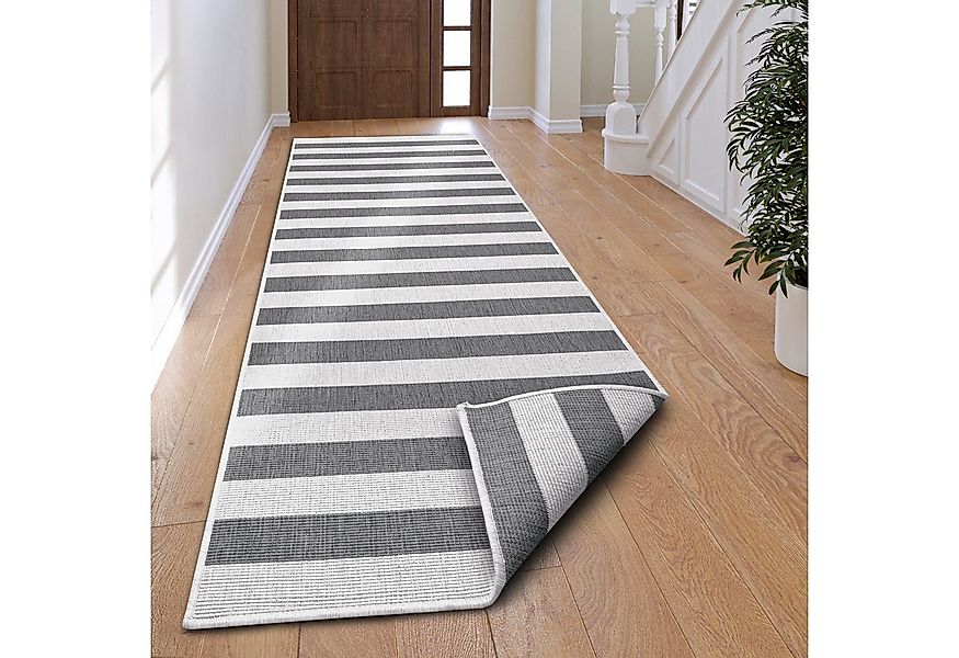 my home Läufer Alan Wendeteppich, rechteckig, Höhe: 5 mm, Beidseitig nutzba günstig online kaufen