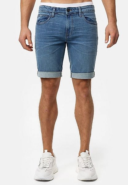 Indicode Jeansshorts Herren INDanny Jeans Shorts Herrenshorts aus elastisch günstig online kaufen