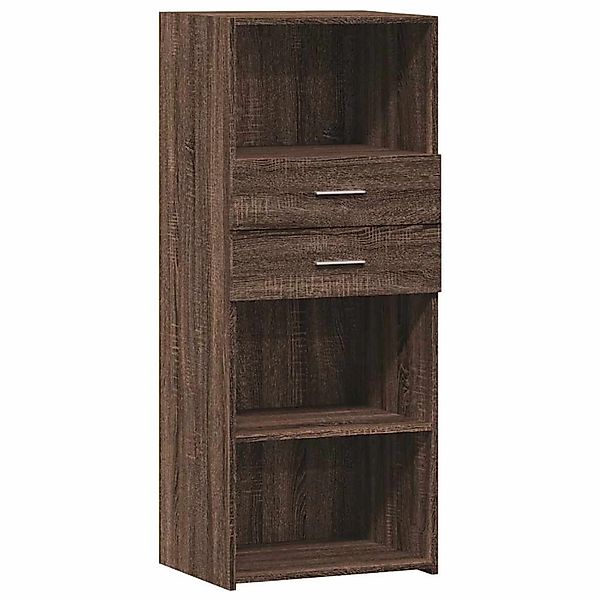 vidaXL Highboard Braun Eichen-Optik 50x42,5x124 cm Holzwerkstoff 846179 günstig online kaufen