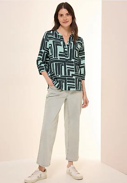 CECIL Gemusterte Strukturbluse günstig online kaufen