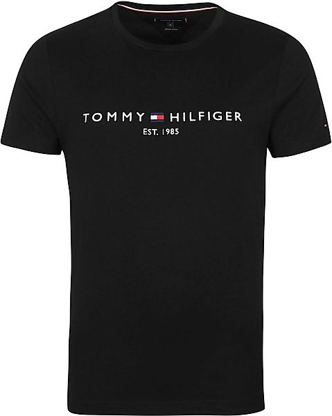 Tommy Hilfiger Logo T-shirt Schwarz - Größe XS günstig online kaufen