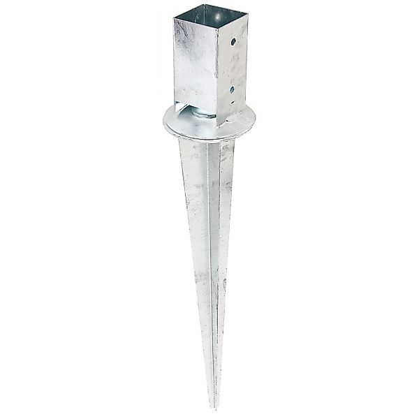 Alberts Einschlag-Bodenhülse »71x71 mm« für Vierkantholzpfosten, mit verste günstig online kaufen