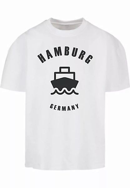Merchcode T-Shirt Merchcode Herren Hamburg Ultra Heavy Cotton Box T-Shirt ( günstig online kaufen