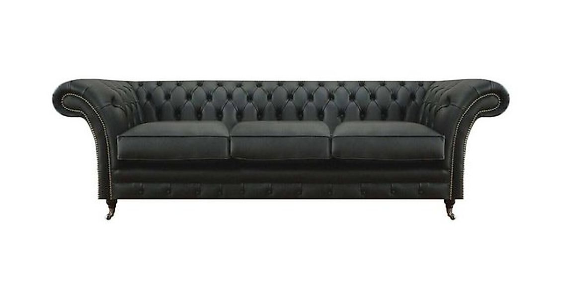 Xlmoebel Sofa Neues Textil-Dreisitzer-Sofa im Chesterfield-Stil für das Woh günstig online kaufen