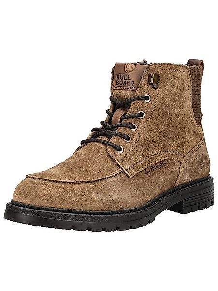 Bullboxer Bullboxer Stiefelette Veloursleder Schnürstiefelette günstig online kaufen