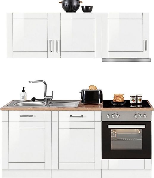 KOCHSTATION Küchenzeile KS-Tinnum, mit E-Geräten, Breite 180 cm günstig online kaufen