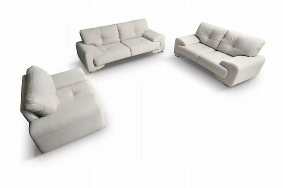 Beautysofa Polstergarnitur NEMO, (Sessel + Zweisitzer + sofa, Couchgarnitur günstig online kaufen