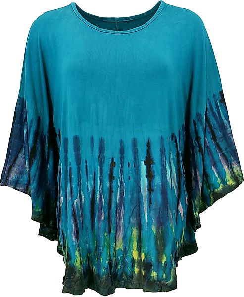 Guru-Shop Longbluse Batik Poncho, Tunika, Unikat günstig online kaufen