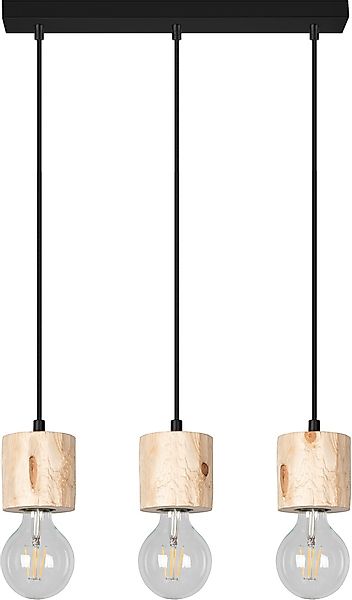 SPOT Light Pendelleuchte »PINO«, 3 flammig, Leuchtmittel E27   ohne Leuchtm günstig online kaufen