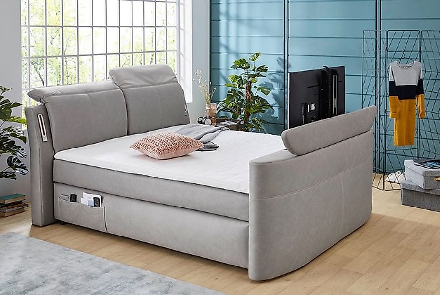 Jockenhöfer Gruppe Boxspringbett »Movie Star in der Größe 180x200cm« mit ve günstig online kaufen