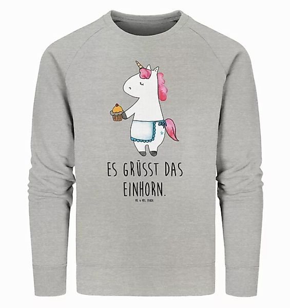 Mr. & Mrs. Panda Longpullover Größe XS Einhorn Muffin - Heather Grey - Gesc günstig online kaufen