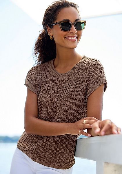 s.Oliver Kurzarmpullover günstig online kaufen