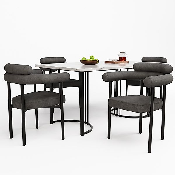 HAUSS SPOLE Esszimmerstuhl 4er Set bequeme günstig online kaufen