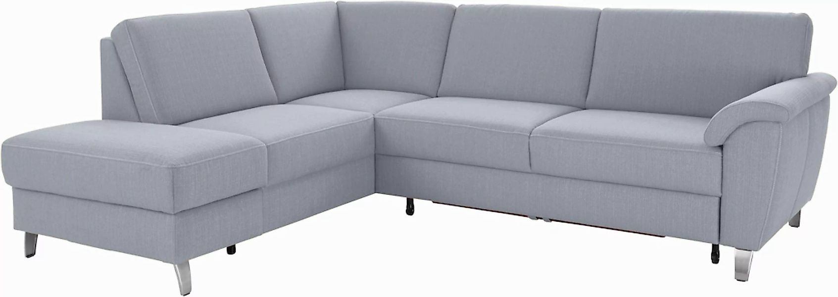 sit&more Ecksofa "Texel L-Form", mit Federkern, wahlweise mit Bettfunktion günstig online kaufen