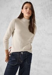 Cecil Strickpullover aus reiner Baumwolle günstig online kaufen