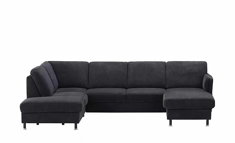 meinSofa Wohnlandschaft  Veit ¦ schwarz ¦ Maße (cm): B: 305 H: 90 T: 200 Po günstig online kaufen