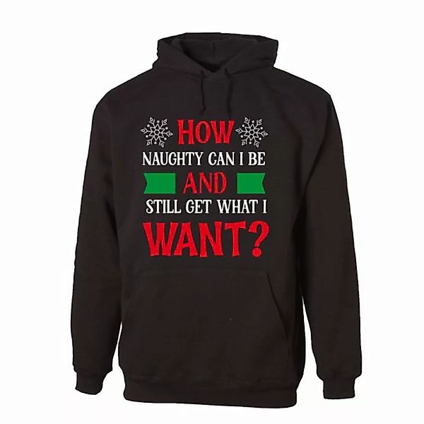 G-graphics Hoodie How naughty can I be and still get what I want? mit trend günstig online kaufen