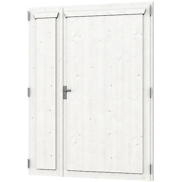 Skanholz Doppelflügeltür für Carports, 148 x 198 cm günstig online kaufen