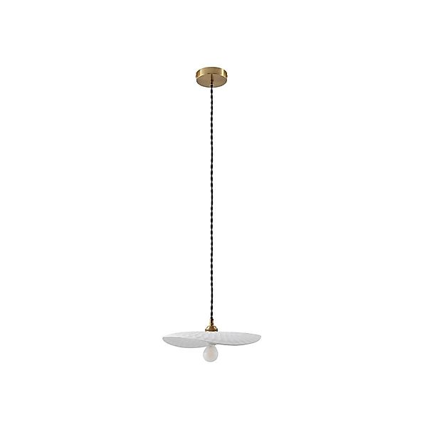 Lindby Pendelleuchte Annira 10033095 Modern in Weiß aus Keramik 1-flammig E günstig online kaufen