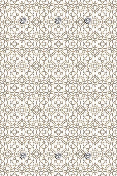 queence Garderobenleiste "Ringe" mit 6 Haken, 80 x 120 cm günstig online kaufen