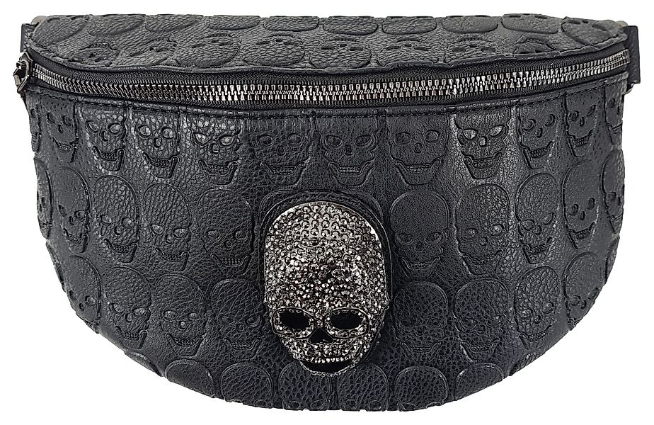 Einkaufszauber Bauchtasche Gürteltasche Bauchtasche Skull Totenkopf günstig online kaufen
