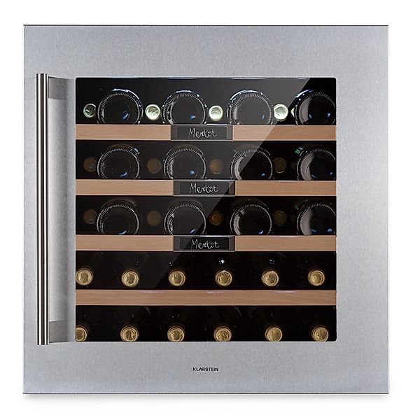 Klarstein Vinsider 36 Built-In Uno Einbau-Weinkühlschrank 36 Flaschen 92 L günstig online kaufen