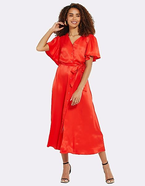 Threadbare Sommerkleid THB Salad Satin Midi günstig online kaufen