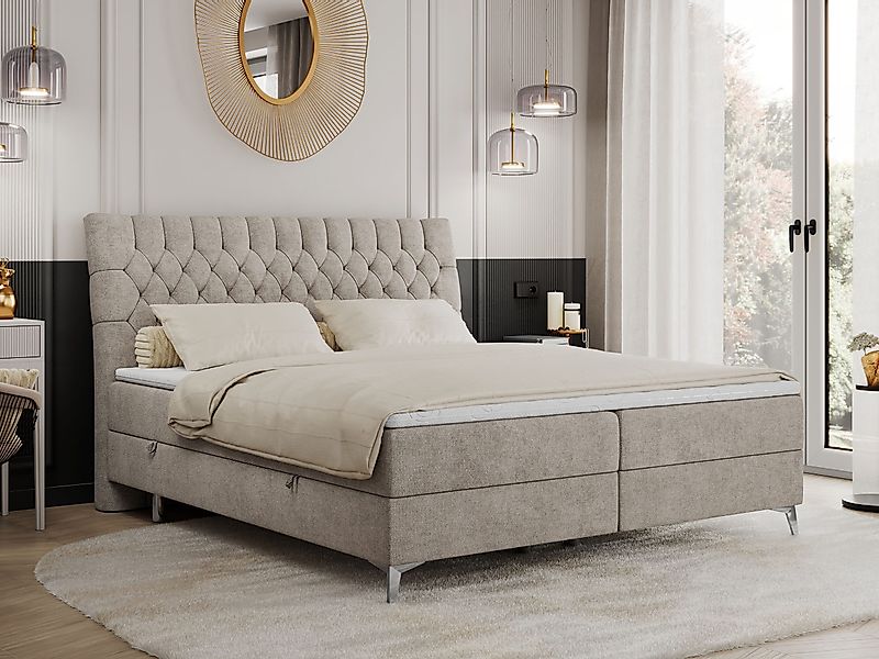 MKS MÖBEL Boxspringbett MILEN (Set, Packung, günstig online kaufen