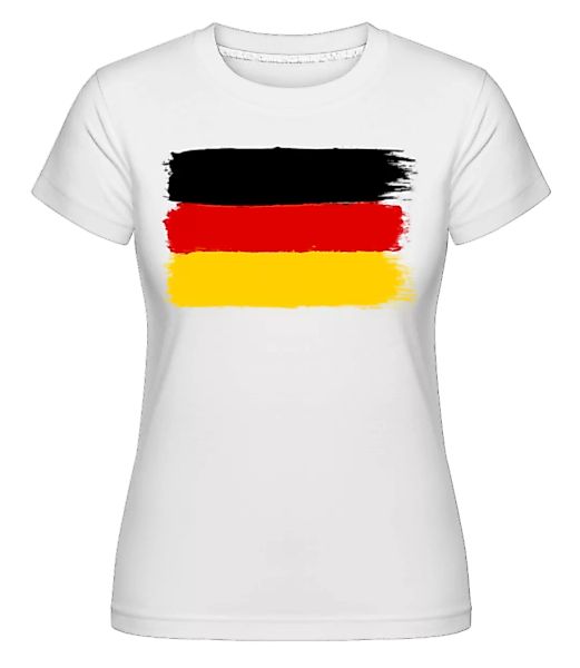 Länder Flagge Deutschland · Shirtinator Frauen T-Shirt günstig online kaufen