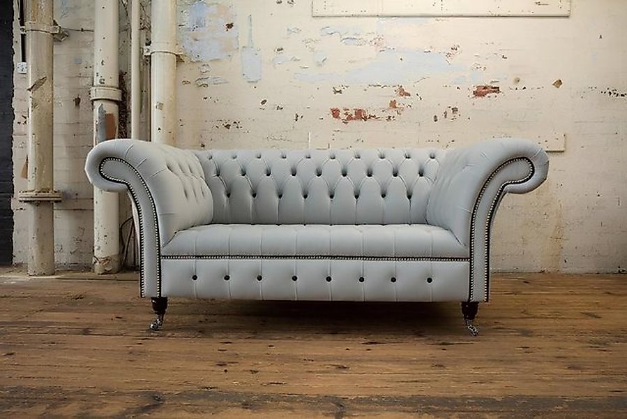 Xlmoebel Sofa Chesterfield Leder-Sitzmöbel Polstermöbel Designer Zweisitzer günstig online kaufen