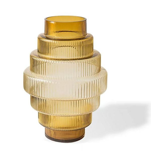 Vase Steps L amber günstig online kaufen