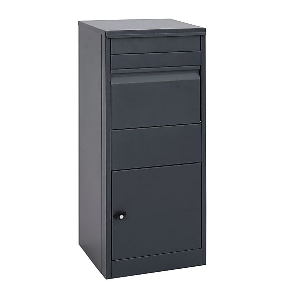 PROREGAL Paketkasten HxBxT 102x41x38cm Paketbox Standbriefkasten Briefkaste günstig online kaufen
