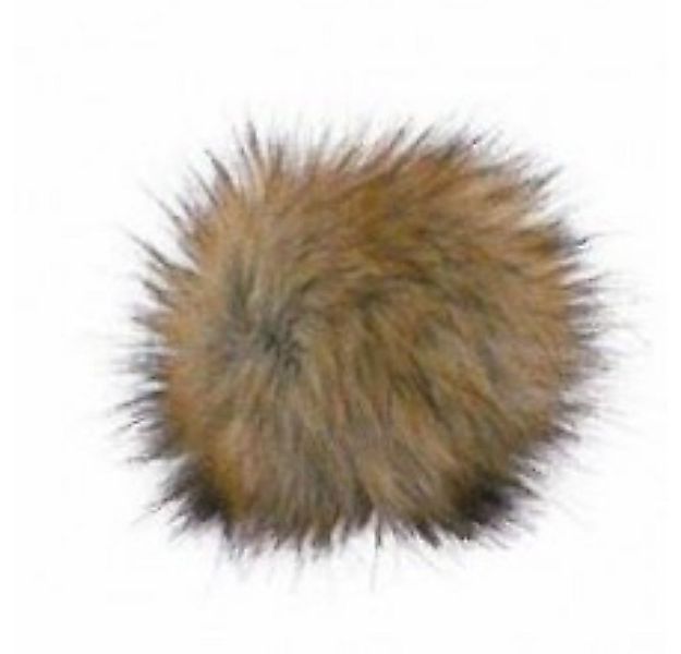 Pro Lana Bommelmütze Fell Pompon mit Druckknopf Durchmesser 10 cm günstig online kaufen