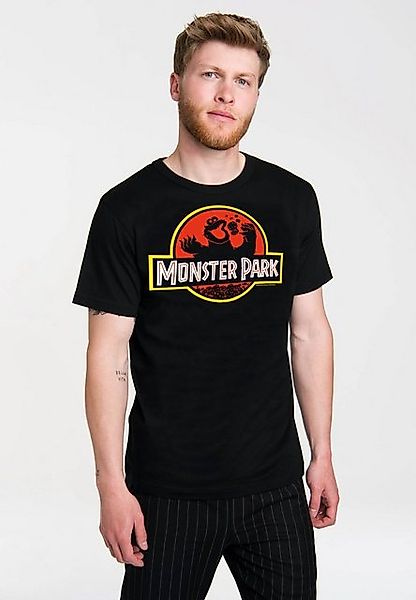 LOGOSHIRT T-Shirt Cookie Monster - Monster Park mit lizenziertem Print günstig online kaufen