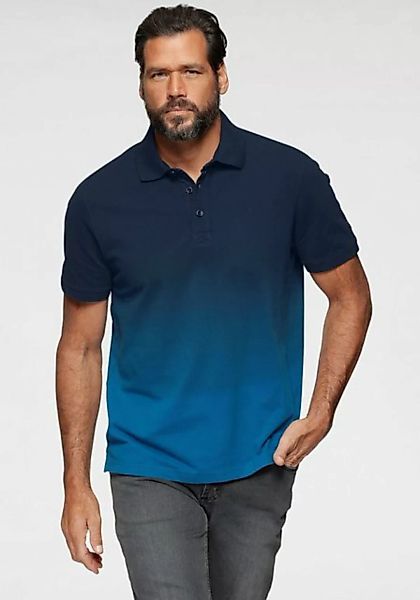 Man's World Poloshirt mit Farbverlauf günstig online kaufen