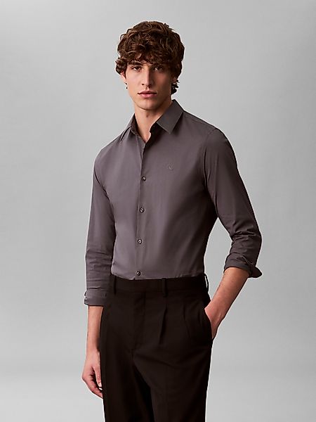 Calvin Klein Langarmhemd slim fit, in günstig online kaufen
