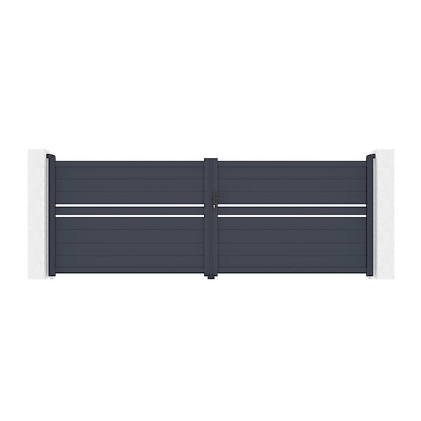 Casanoov Flügeltor 4M Cimone H 140Cm Aluminium & Hicker B200 Motorisierung günstig online kaufen