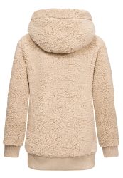 REPUBLIX Kapuzenpullover CHARLIZE Damen Teddy Sweatjacke günstig online kaufen