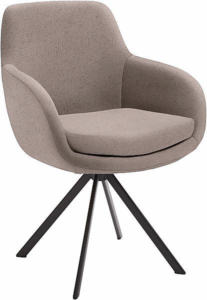 Musterring Esszimmerstuhl "Tavia" (Set) 2 Stk.Stativgestell Eisen schwarz, günstig online kaufen