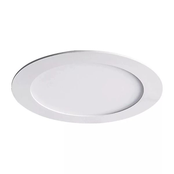 LED Einbauleuchte Rounda in Weiß 12W 780lm IP44 158mm 4000K günstig online kaufen