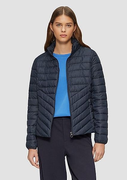 s.Oliver Steppjacke (1, 1-St) leichte Jacke mit Steppung und Stehkragen günstig online kaufen