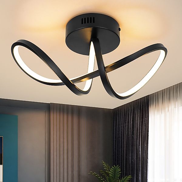 ZMH LED Deckenleuchte Wohnzimmer Modern 12W günstig online kaufen